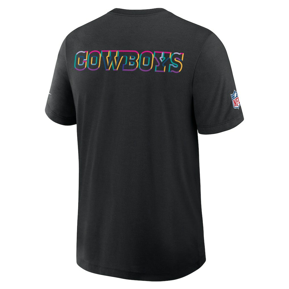 Dallas Cowboys Nike 2025 NFL Crucial Catch Tri-Blend Dri-FIT T-Shirt