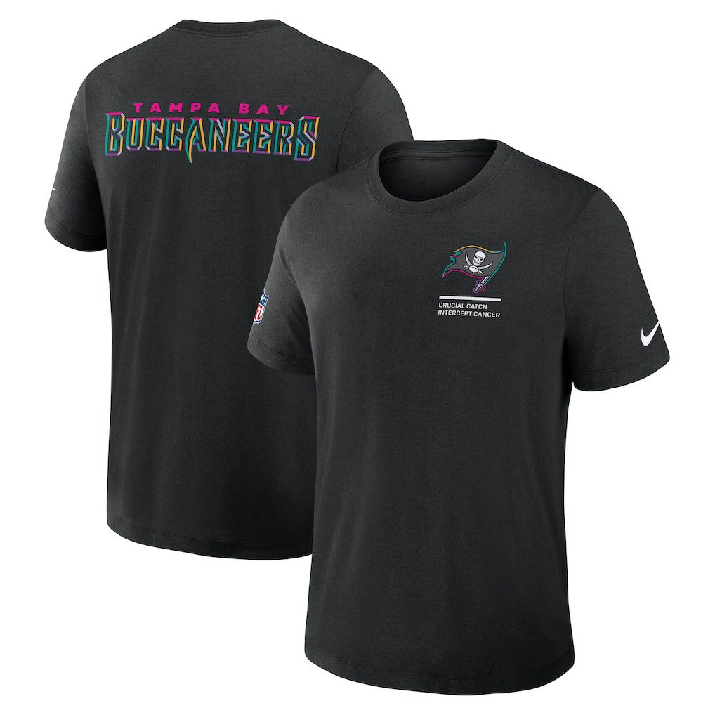 Tampa Bay Buccaneers Nike 2025 NFL Crucial Catch Tri-Blend Dri-FIT T-Shirt