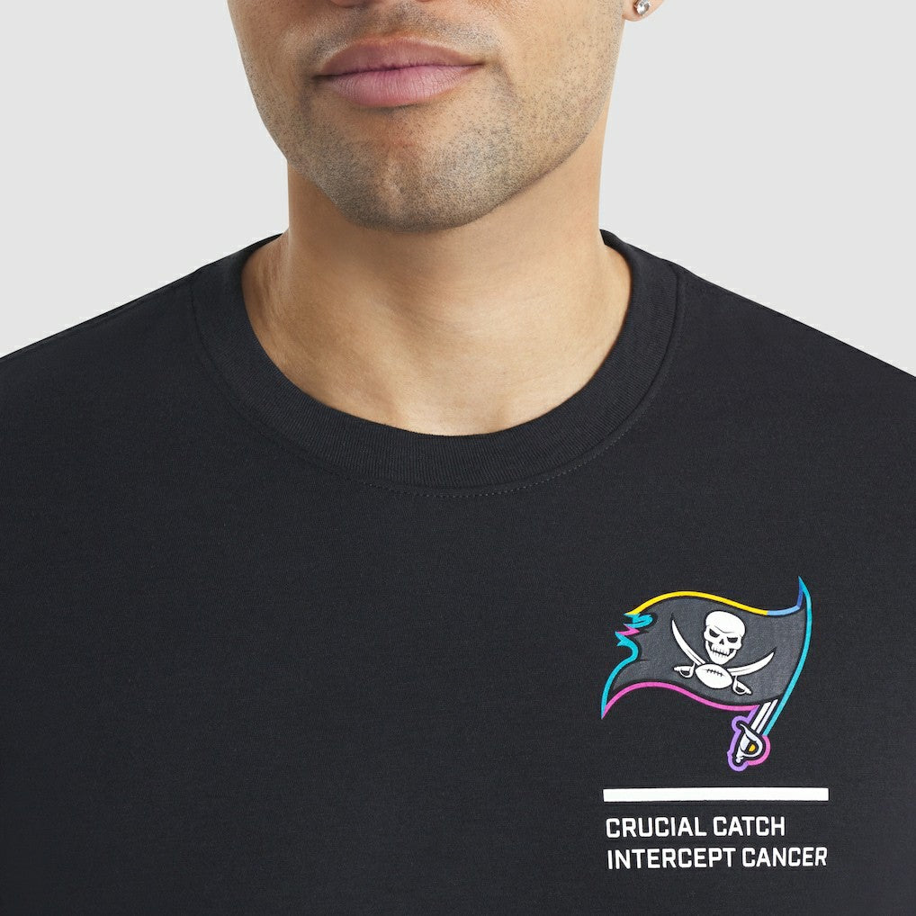 Tampa Bay Buccaneers Nike 2025 NFL Crucial Catch Tri-Blend Dri-FIT T-Shirt