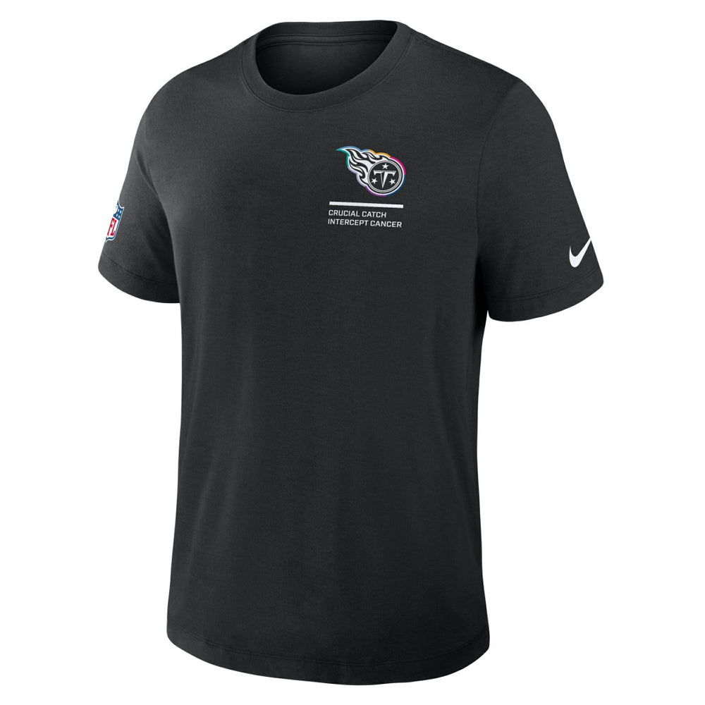 Tennessee Titans Nike 2025 NFL Crucial Catch Tri-Blend Dri-FIT T-Shirt