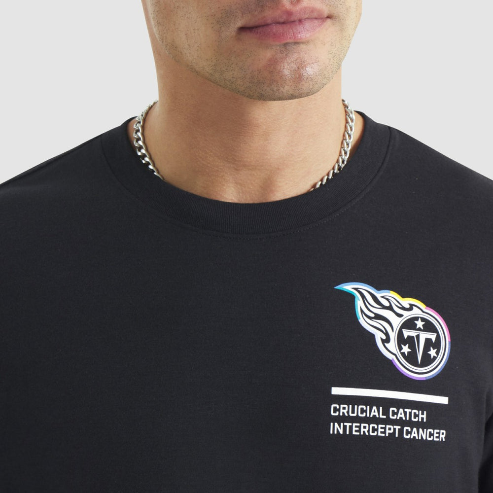 Tennessee Titans Nike 2025 NFL Crucial Catch Tri-Blend Dri-FIT T-Shirt