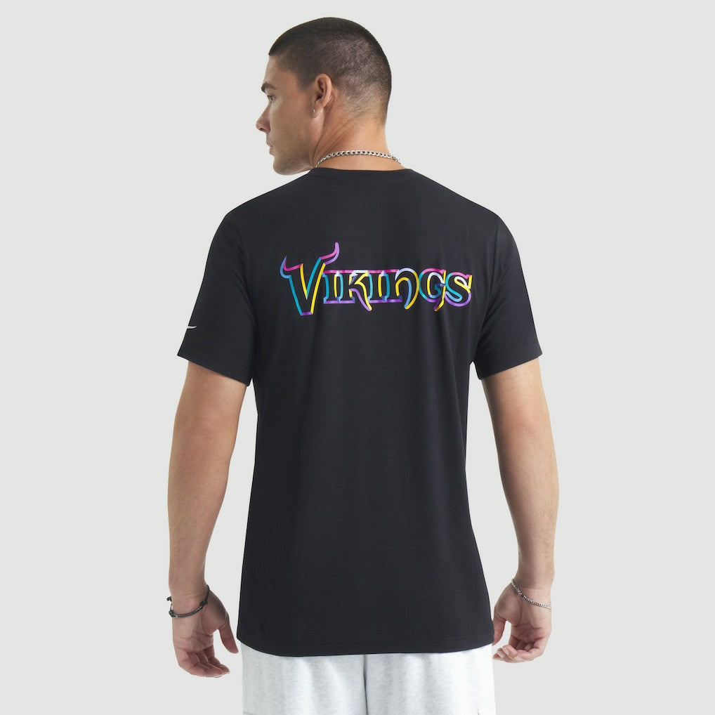 Minnesota Vikings Nike 2025 NFL Crucial Catch Tri-Blend Dri-FIT T-Shirt