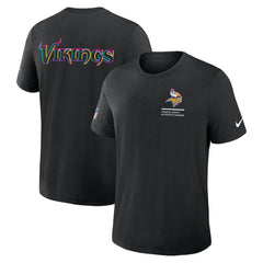 Minnesota Vikings Nike 2025 NFL Crucial Catch Tri-Blend Dri-FIT T-Shirt