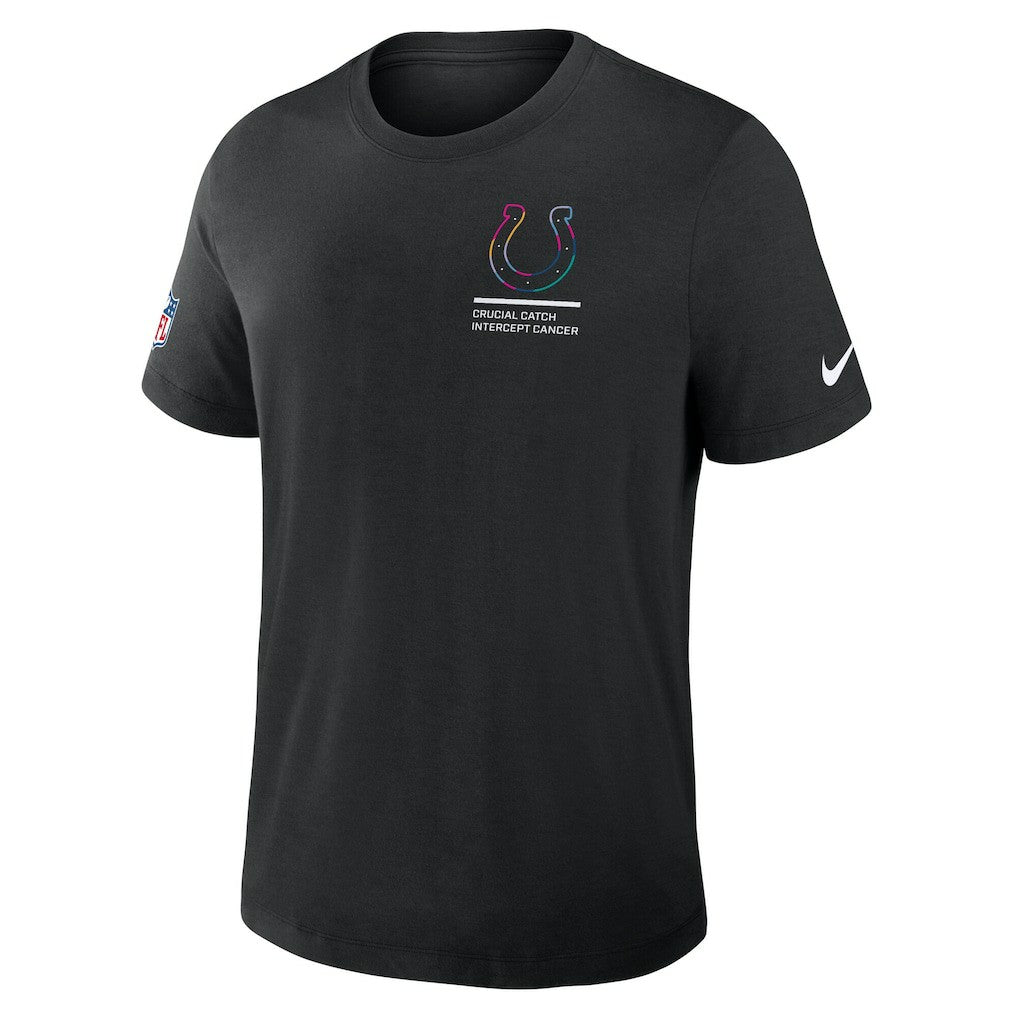 Indianapolis Colts Nike 2025 NFL Crucial Catch Tri-Blend Dri-FIT T-Shirt