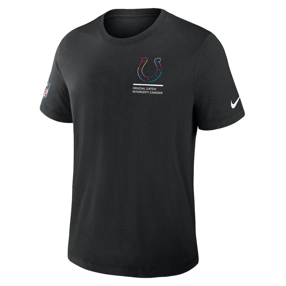 Indianapolis Colts Nike 2025 NFL Crucial Catch Tri-Blend Dri-FIT T-Shirt