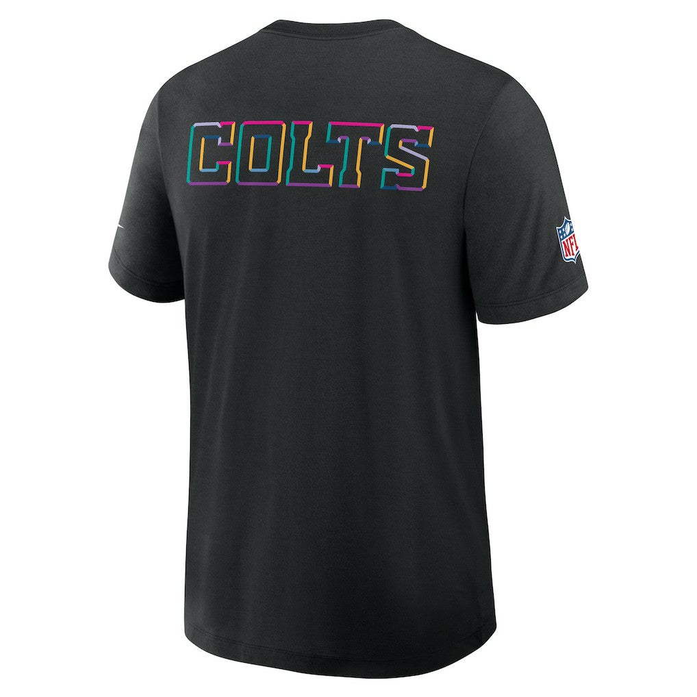 Indianapolis Colts Nike 2025 NFL Crucial Catch Tri-Blend Dri-FIT T-Shirt