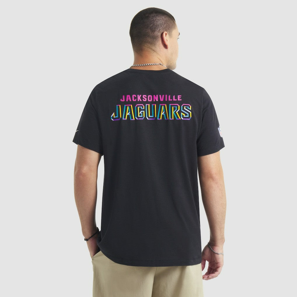 Jacksonville Jaguars Nike 2025 NFL Crucial Catch Tri-Blend Dri-FIT T-Shirt