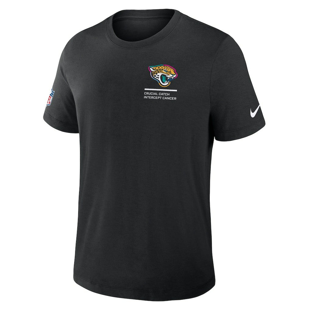 Jacksonville Jaguars Nike 2025 NFL Crucial Catch Tri-Blend Dri-FIT T-Shirt