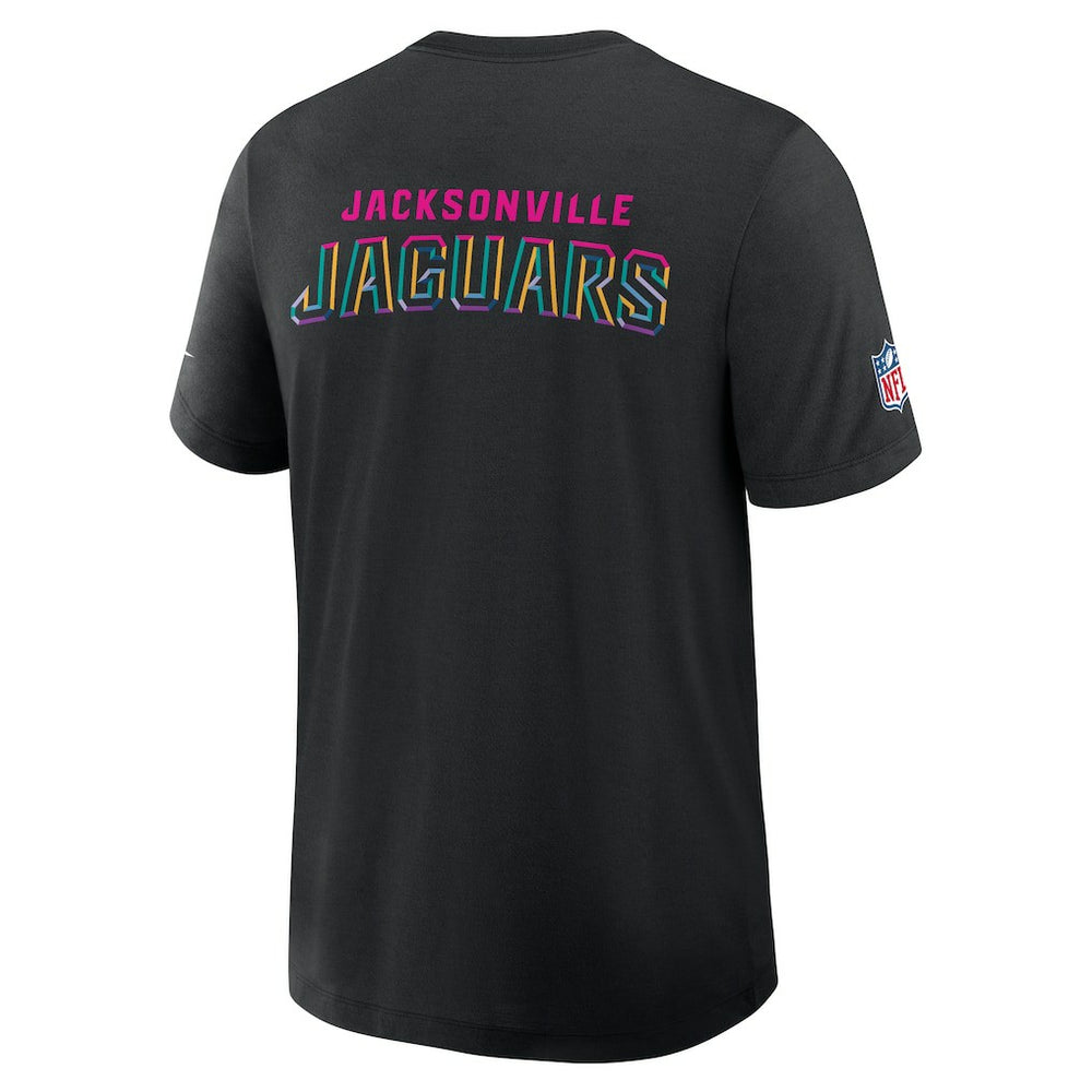 Jacksonville Jaguars Nike 2025 NFL Crucial Catch Tri-Blend Dri-FIT T-Shirt
