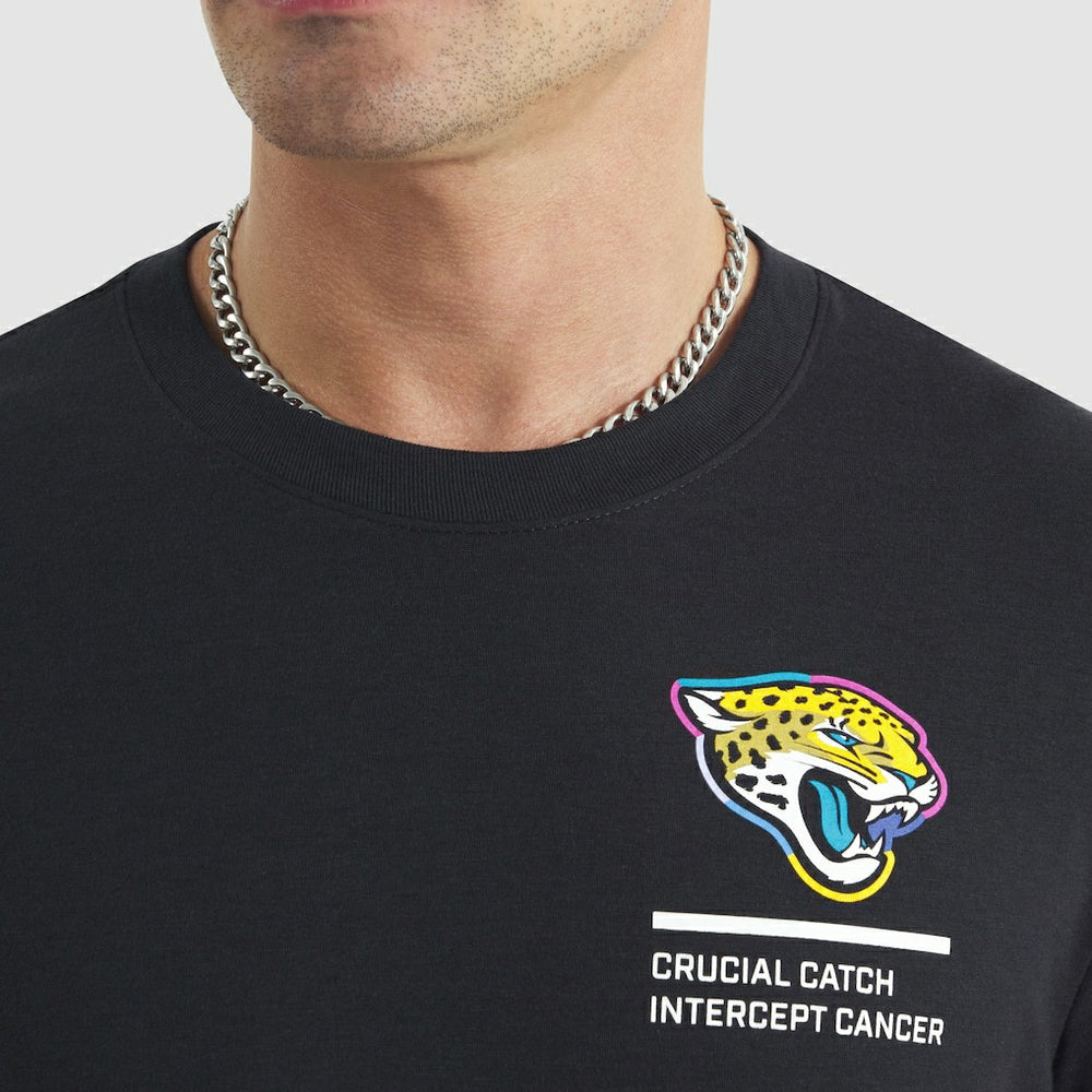 Jacksonville Jaguars Nike 2025 NFL Crucial Catch Tri-Blend Dri-FIT T-Shirt
