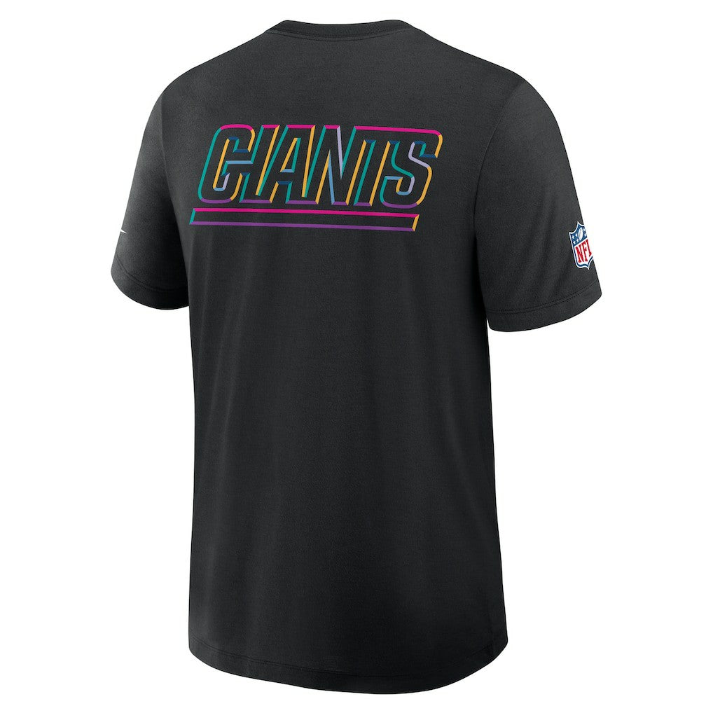 New York Giants Nike 2025 NFL Crucial Catch Tri-Blend Dri-FIT T-Shirt