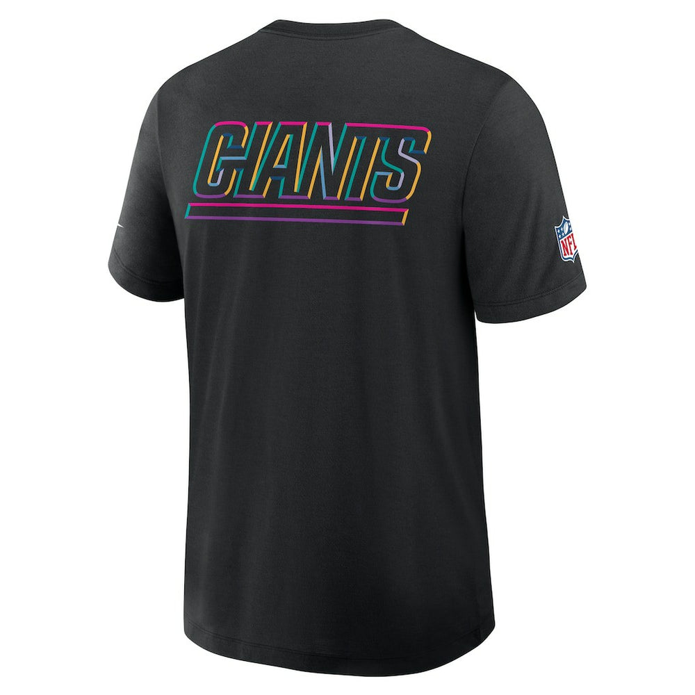 New York Giants Nike 2025 NFL Crucial Catch Tri-Blend Dri-FIT T-Shirt