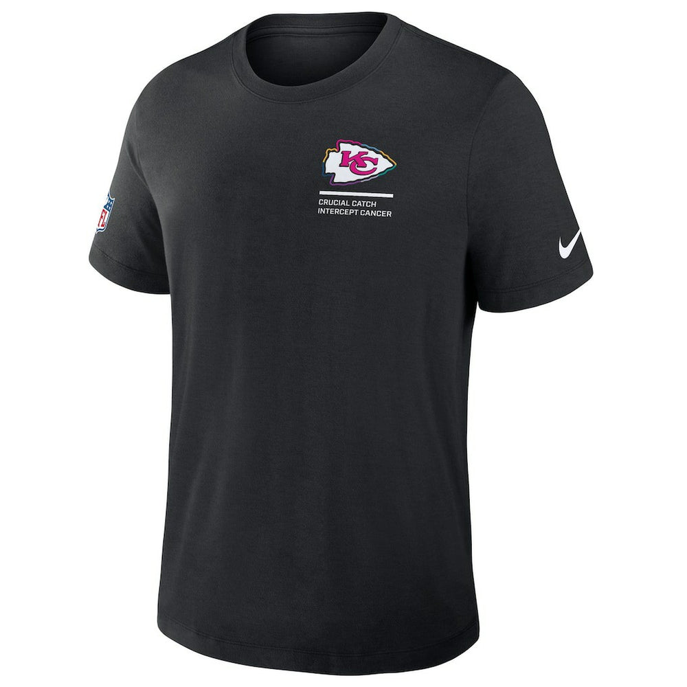 Kansas City Chiefs Nike 2025 NFL Crucial Catch Tri-Blend Dri-FIT T-Shirt