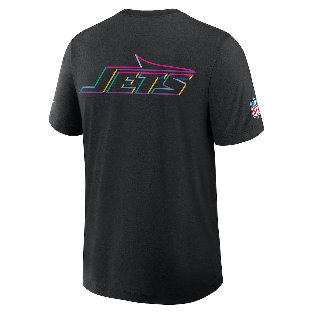 New York Jets Nike 2025 NFL Crucial Catch Tri-Blend Dri-FIT T-Shirt