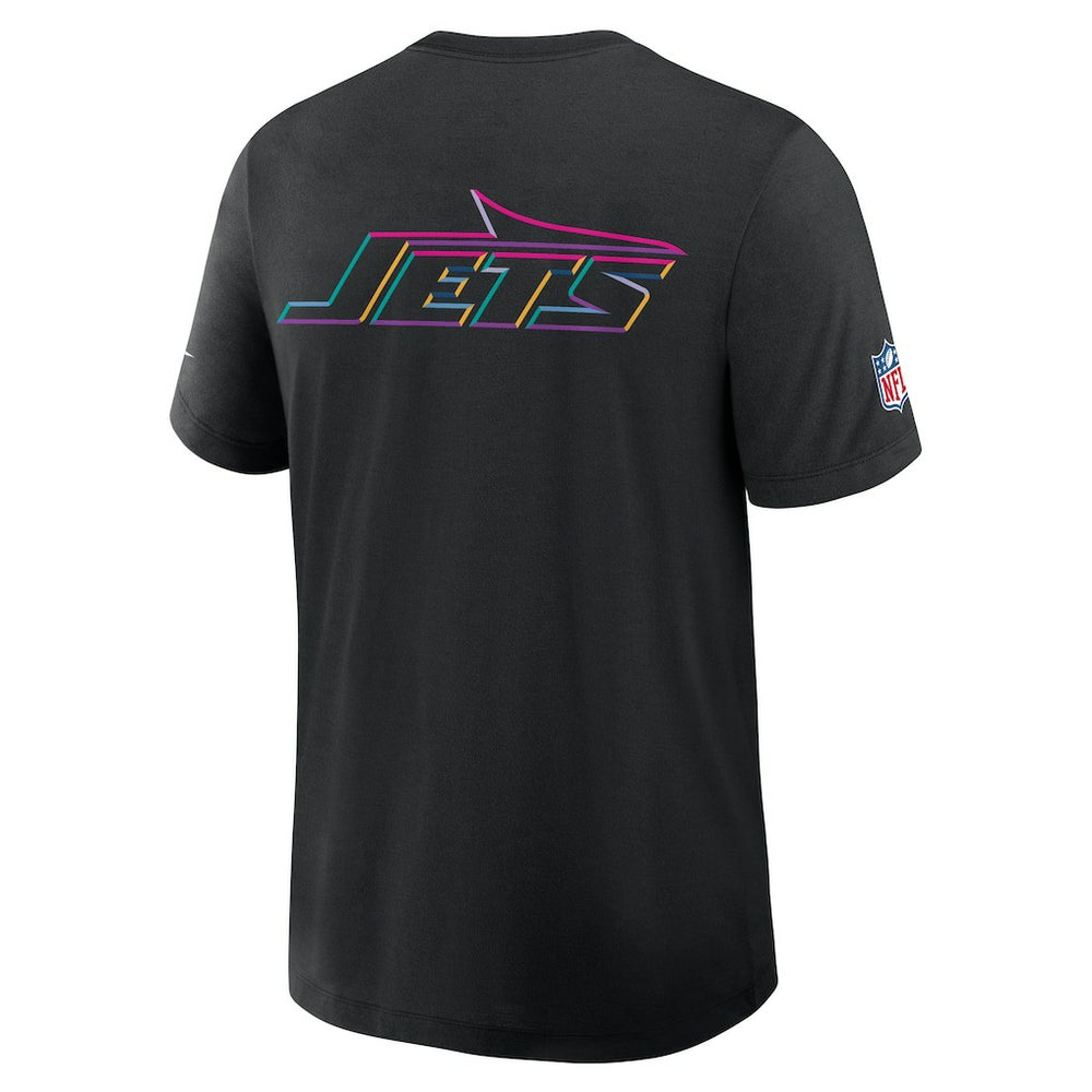 New York Jets Nike 2025 NFL Crucial Catch Tri-Blend Dri-FIT T-Shirt