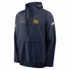 Green Bay Packers Nike The 1923 Classic Sideline Half-Zip Anorak Jacket