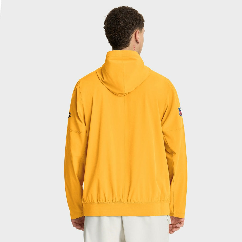 Pittsburgh Steelers Nike 1933 Sideline Alt Pack Anorak Half-Zip Hoodie Jacket