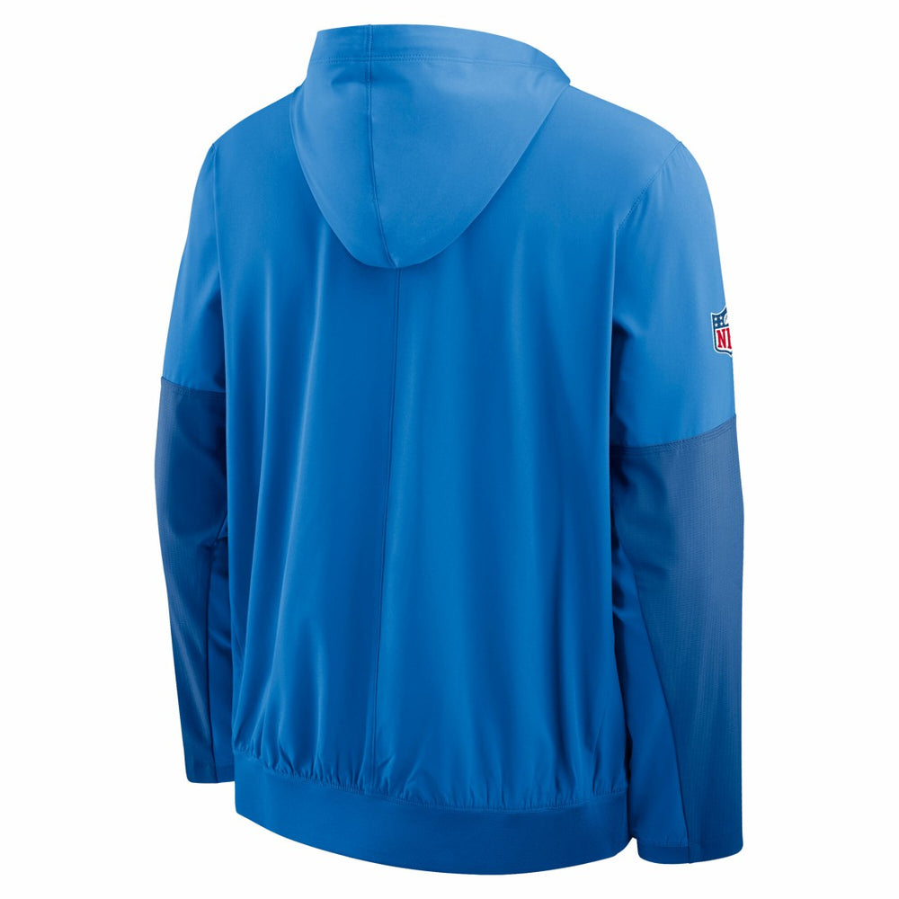 Detroit Lions Nike Sideline Anorak Half-Zip Hoodie Jacket