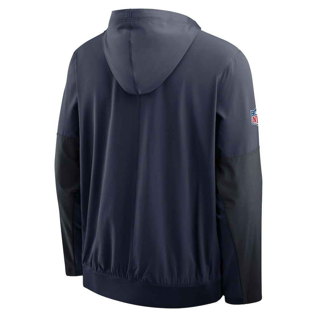 Denver Broncos Nike Sideline Anorak Half-Zip Hoodie Jacket