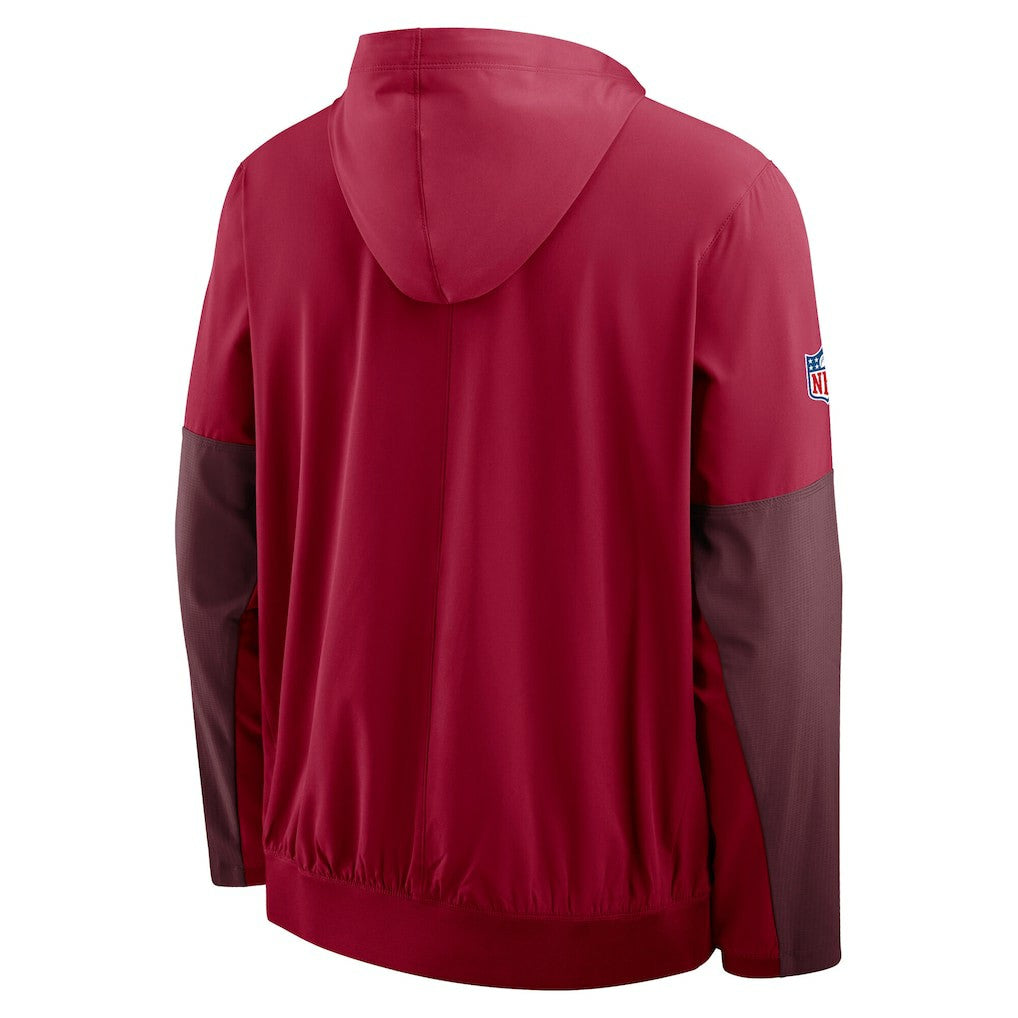 Washington Commanders Nike Sideline Anorak Half-Zip Hoodie Jacket