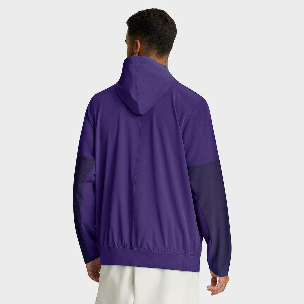 Minnesota Vikings Nike Sideline Anorak Half-Zip Hoodie Jacket