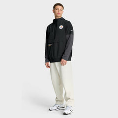 Pittsburgh Steelers Nike Sideline Anorak Half-Zip Hoodie Jacket