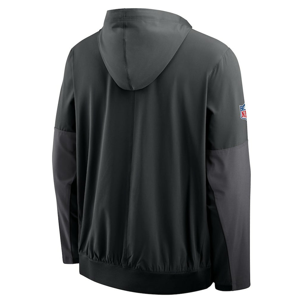 Las Vegas Raiders Nike Sideline Anorak Half-Zip Hoodie Jacket