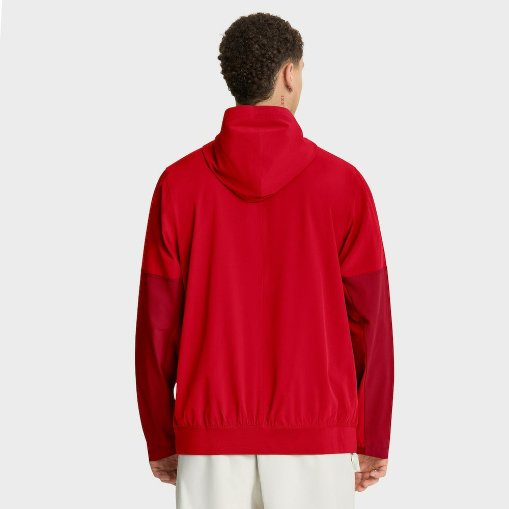 Kansas City Chiefs Nike Sideline Anorak Half-Zip Hoodie Jacket