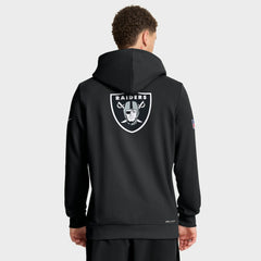 Las Vegas Raiders Nike Sideline Standard Issue Utility Player Dri-FIT Full-Zip Hoodie
