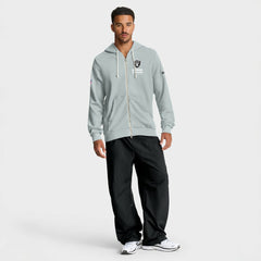 Las Vegas Raiders Nike Sideline Standard Issue Utility Player Dri-FIT Full-Zip Hoodie