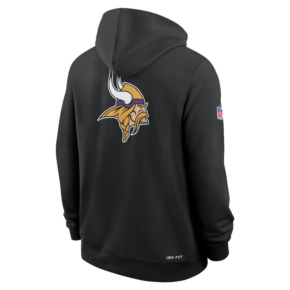 Minnesota Vikings Nike Sideline Standard Issue Utility Player Dri-FIT Full-Zip Hoodie