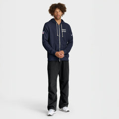 New England Patriots Nike Sideline Standard Issue Utility Player Dri-FIT Full-Zip Hoodie