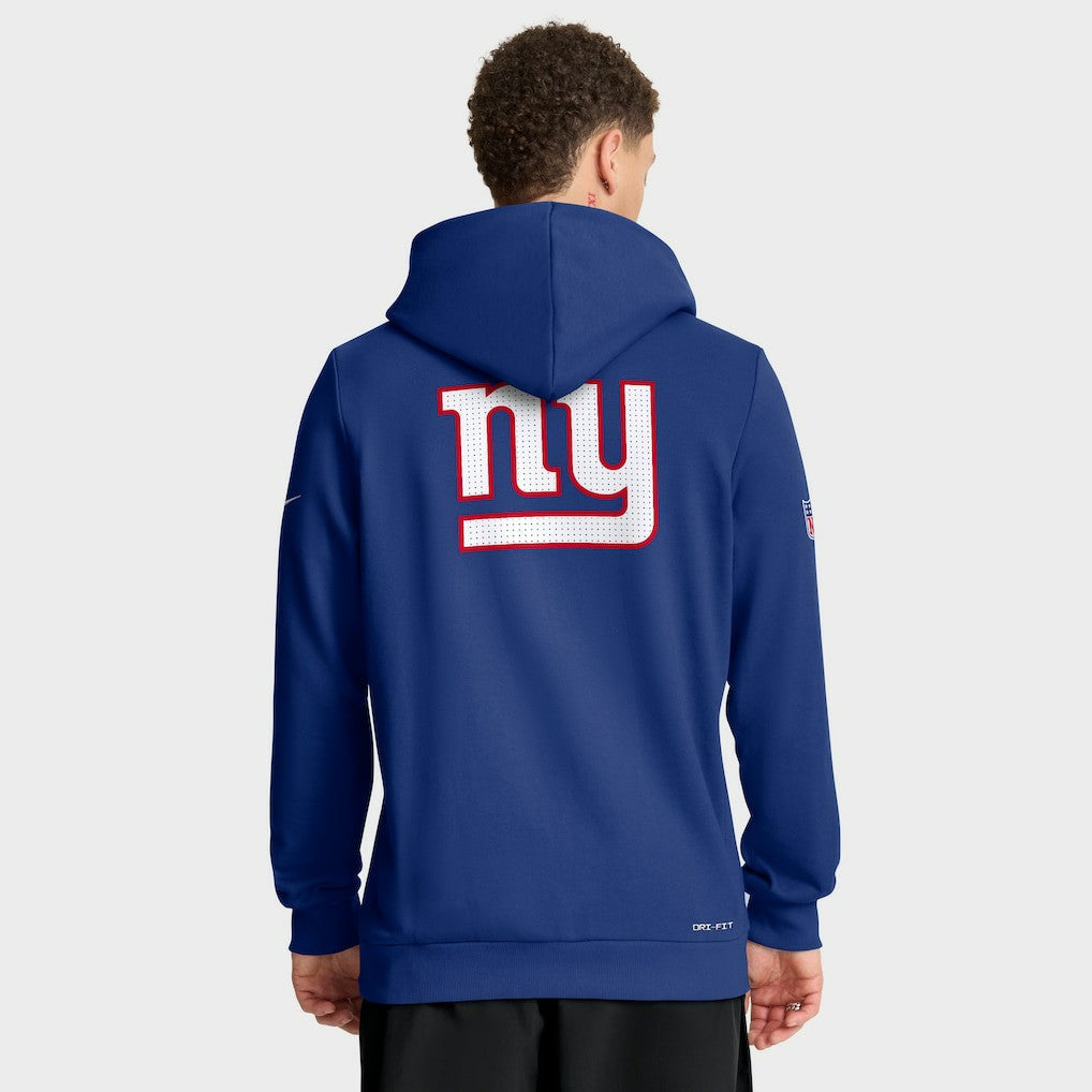 New York Giants Nike Sideline Standard Issue Utility Player Dri-FIT Full-Zip Hoodie