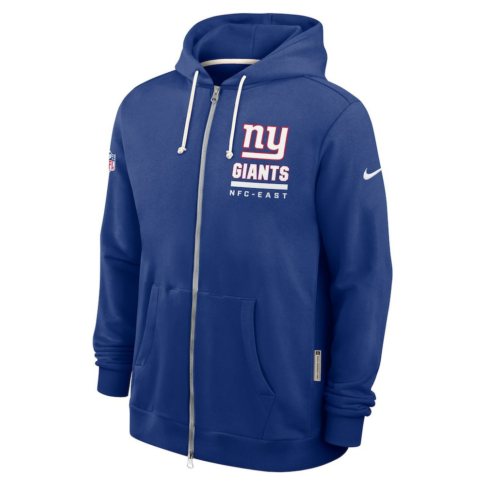 New York Giants Nike Sideline Standard Issue Utility Player Dri-FIT Full-Zip Hoodie