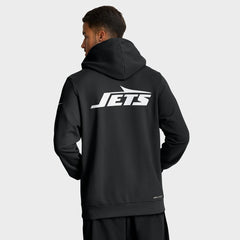 New York Jets Nike Sideline Standard Issue Utility Player Dri-FIT Full-Zip Hoodie