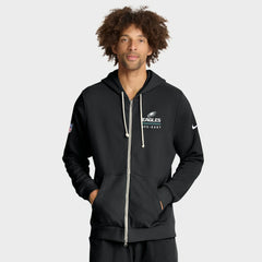 Philadelphia Eagles Nike Sideline Standard Issue Utility Player Dri-FIT Full-Zip Hoodie