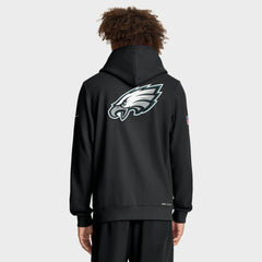 Philadelphia Eagles Nike Sideline Standard Issue Utility Player Dri-FIT Full-Zip Hoodie