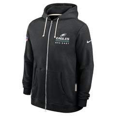 Philadelphia Eagles Nike Sideline Standard Issue Utility Player Dri-FIT Full-Zip Hoodie