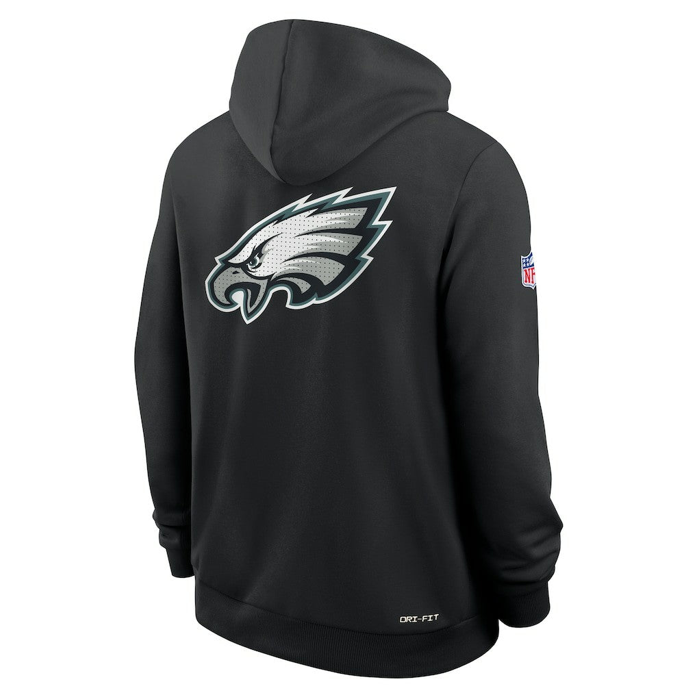 Philadelphia Eagles Nike Sideline Standard Issue Utility Player Dri-FIT Full-Zip Hoodie