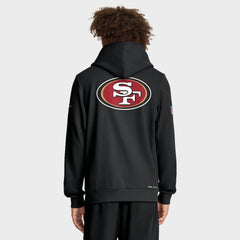 San Francisco 49ers Nike Sideline Standard Issue Utility Player Dri-FIT Full-Zip Hoodie