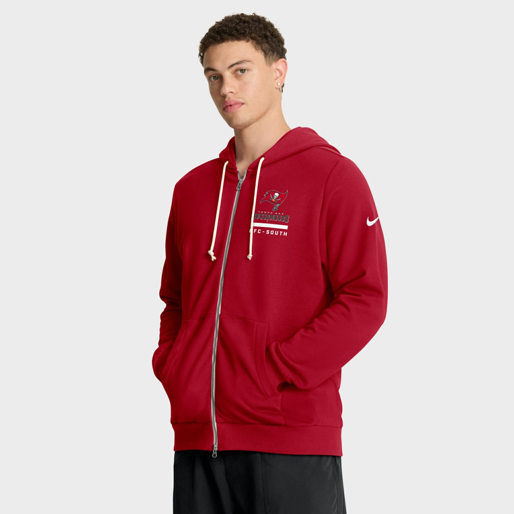 Tampa Bay Buccaneers Nike Sideline Standard Issue Utility Player Dri-FIT Full-Zip Hoodie