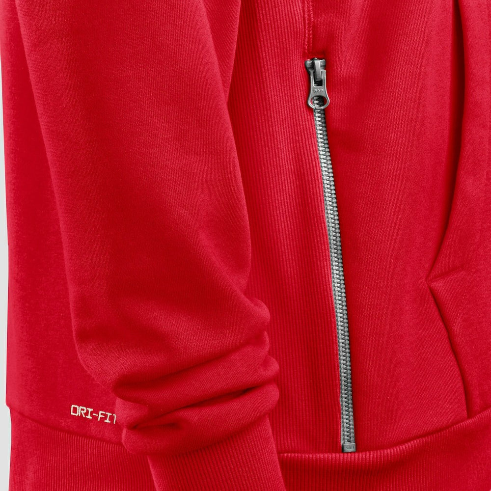 Kansas City Chiefs Nike Sideline Standard Issue Utility Player Dri-FIT Full-Zip Hoodie