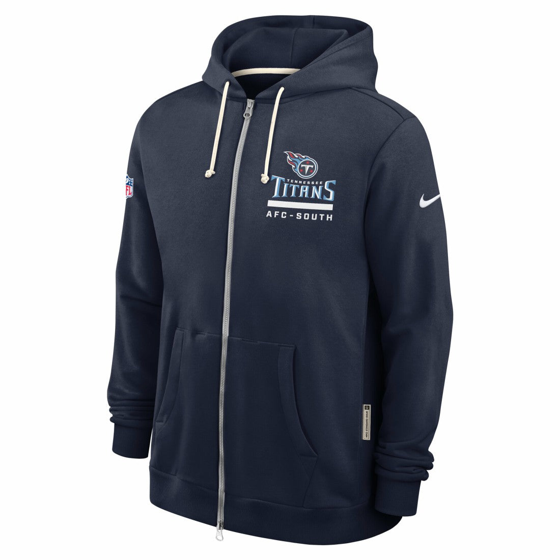 Tennessee Titans Nike Sideline Standard Issue Utility Player Dri-FIT Full-Zip Hoodie