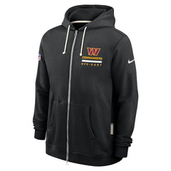 Washington Commanders Nike Sideline Standard Issue Utility Player Dri-FIT Full-Zip Hoodie