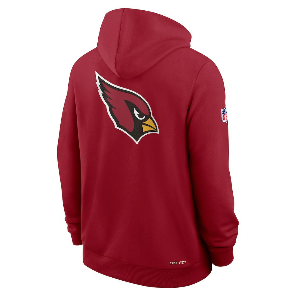 Arizona Cardinals Nike Sideline Standard Issue Utility Player Dri-FIT Full-Zip Hoodie