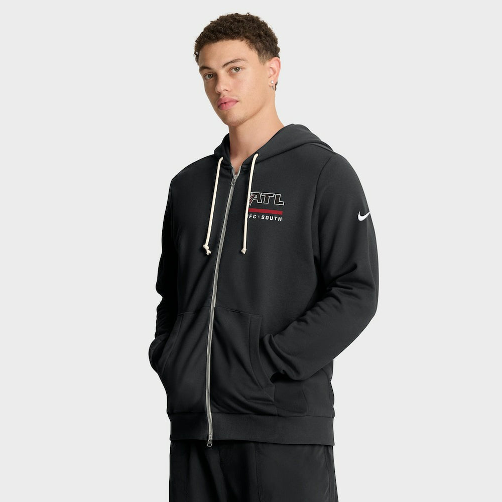Atlanta Falcons Nike Sideline Standard Issue Utility Player Dri-FIT Full-Zip Hoodie