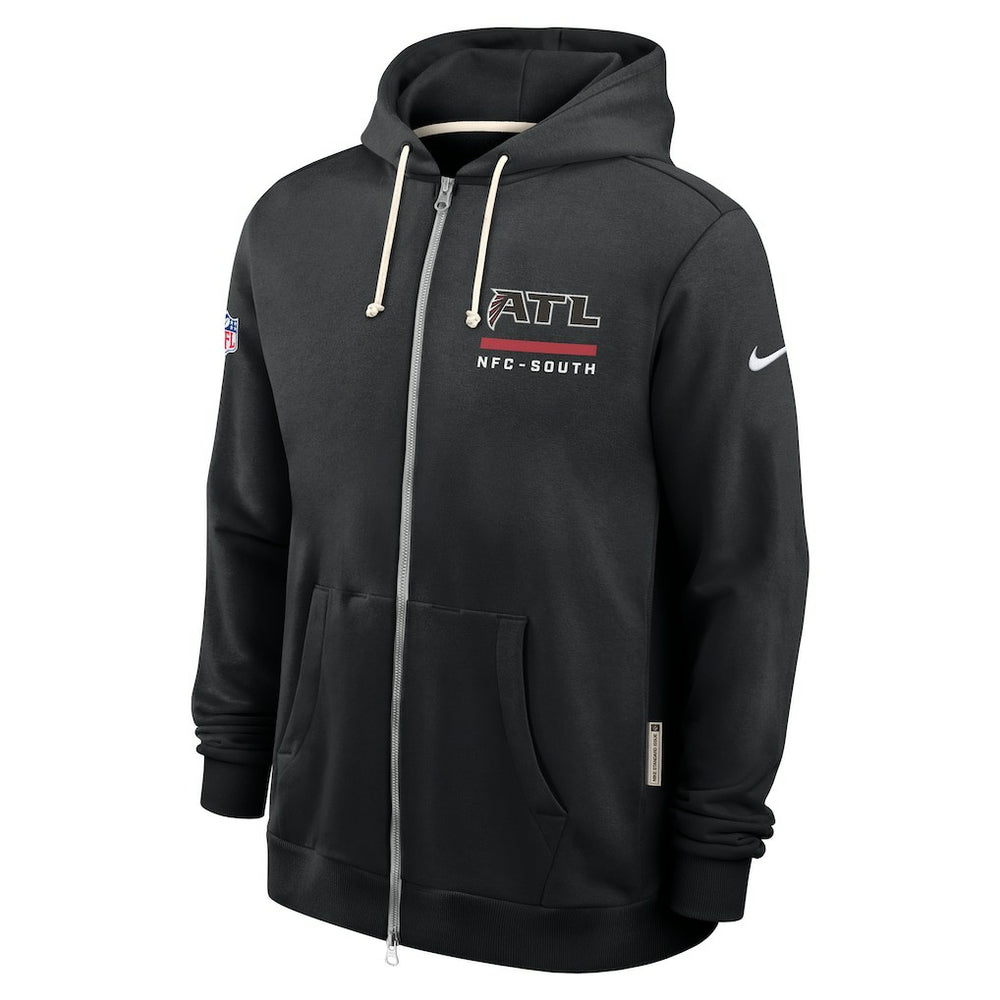 Atlanta Falcons Nike Sideline Standard Issue Utility Player Dri-FIT Full-Zip Hoodie