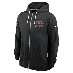 Atlanta Falcons Nike Sideline Standard Issue Utility Player Dri-FIT Full-Zip Hoodie