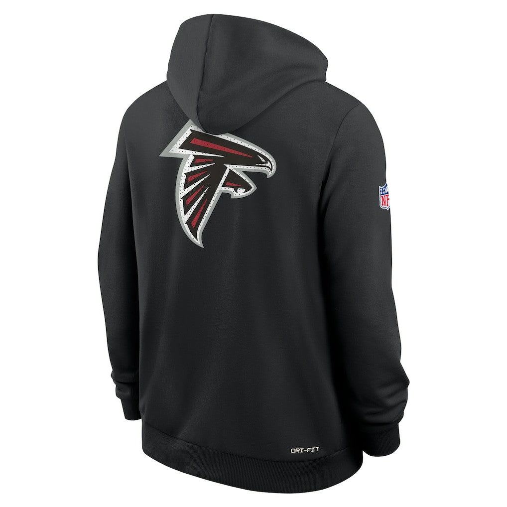 Atlanta Falcons Nike Sideline Standard Issue Utility Player Dri-FIT Full-Zip Hoodie