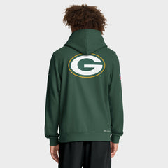 Green Bay Packers Nike Sideline Standard Issue Utility Player Dri-FIT Full-Zip Hoodie